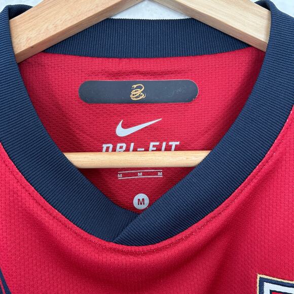 Nike Men's USA Soccer Team USMNT Dri-Fit Navy/Red Jersey Away Kit 2011 Sz. Med. - Picture 11 of 11